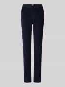 Brax Slim Fit Cordhose aus Baumwoll-Mix Modell 'Mary' in Marine, Größe...