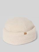 Barts Mütze mit Teddyfell Modell 'Teddybow' in Offwhite, Größe 1
