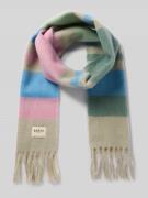 Barts Schal mit Fransen Modell 'Eluzabeth' in Oliv, Größe 1