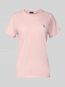 Polo Ralph Lauren T-Shirt mit Label-Stitching und Rundhalsausschnitt i...