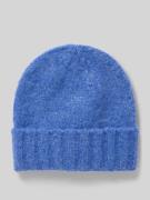 ICHI Strickmütze mit Woll-Anteil Modell 'IAMONA' in Blau, Größe 1