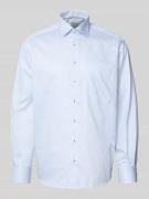 ETERNA Comfort Fit Business-Hemd mit Kentkragen in Bleu, Größe 42