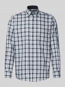 ETERNA Comfort Fit Business-Hemd mit Knopfleiste in Petrol, Größe 42