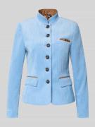 WHITE LABEL Blazer mit Strukturmuster in Hellblau, Größe 52