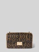 Seidenfelt Umhängetasche in Leder-Optik Modell 'Roros' in Mittelbraun,...