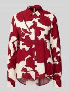 Soyaconcept Regular Fit Bluse aus Viskose mit verdeckter Knopfleiste i...