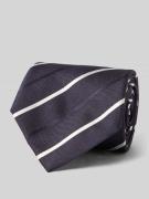 BOSS Krawatte mit Seidenanteil in Marine, Größe 1