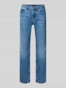 BOSS Slim Fit Jeans aus Baumwoll-Mix Modell 'DELAWARE' in Royal, Größe...