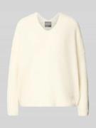 MOS MOSH Oversized Strickpullover mit gerippten Abschlüssen Modell 'TH...