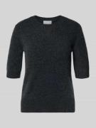 Marella Strickpullover aus Lanawolle-Kaschmir-Mix Modell 'JIM' in Dunk...