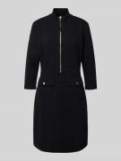 JOOP! Knielanges Kleid mit kurzer Reißverschlussleiste Modell 'Tariana...