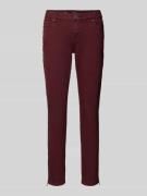 Buena Vista Stoffhose mit 5-Pocket-Design in Bordeaux, Größe L