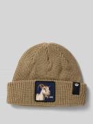 GOORIN BROS. Beanie mit Motiv-Patch Modell 'THE HIM BEANIE' in Sand, G...
