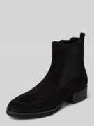 Högl Chelsea Boots aus echtem Leder Modell 'Velour' in Black, Größe 36