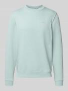 Blend Sweatshirt mit Rundhalsausschnitt und Logo in Mint, Größe XL