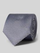 Prince Bowtie Seidenkrawatte mit Logo-Patch (7cm) in Silber, Größe 1