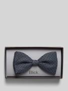 Blick Fliege aus Wolle-Seide-Mix Modell 'Jeremy' in Bordeaux, Größe 1