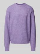 Carhartt Work In Progress Strickpullover mit gerippten Abschlüssen in ...