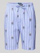 Polo Ralph Lauren Underwear Pyjama-Shorts mit elastischem Bund in Blau...