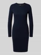 Lauren Ralph Lauren Knielanges Strickkleid aus Lammwoll-Kaschmir-Mix i...