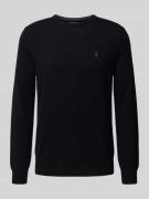 Polo Ralph Lauren Regular Fit Strickpullover aus reiner Wolle in Black...