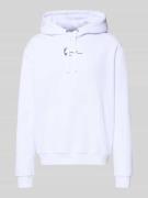 KARL KANI Regular Fit Hoodie mit Logo-Stitching Modell 'Signature' in ...