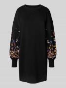 Only Fließendes Sweatkleid aus Baumwoll-Mix Modell 'BROOKE' in Black, ...