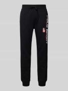 Polo Ralph Lauren Slim Fit Sweatpants mit Label-Print in Black, Größe ...