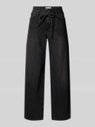 Only Loose Fit Jeans aus reiner Baumwolle Modell 'GIANNA' in Black, Gr...