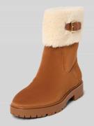 Lauren Ralph Lauren Lederboots mit Teddyfutter Modell 'ALLYSON' in Cog...