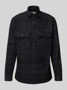 Jack & Jones Premium Regular Fit Freizeithemd mit Kentkragen in Black,...