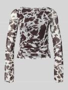 JJXX Longsleeve mit Rundhalsausschnitt Modell 'MINNA' in Mittelbraun, ...