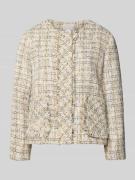 Hemisphere Blazer mit Eingrifftaschen in Beige, Größe L