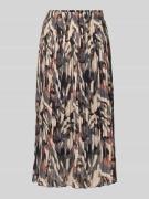 ZABAIONE Plissee-Rock mit blickdichtem Unterrock Modell 'ELA' in Fuchs...