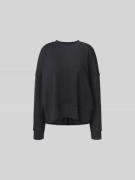 Juvia Oversized Sweatshirt aus Baumwolle in Black, Größe L