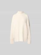 Juvia Oversized Pullover mit Kaschmir-Anteil in Ecru, Größe L