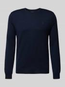 Polo Ralph Lauren Strickpullover aus Merinowolle in Marine, Größe XL