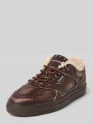 Copenhagen Sneaker aus Leder mit Warmfutter Modell 'CPH63' in Dunkelbr...