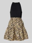 Adrianna Papell Cocktailkleid im 2-in-1-Look in Black, Größe 36