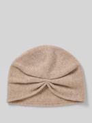 Loevenich Mütze aus reiner Wolle in Strick-Optik Modell 'NOS' in Beige...