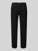 Jack & Jones Straight Fit Jeans im 5-Pocket-Design Modell 'CLARK' in B...