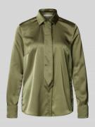 Christian Berg Woman Selection Regular Fit Hemdbluse aus Satin mit Uml...