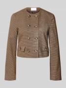 Jake*s Collection Regular Fit Blazer mit Viskose-Anteil und Paspeltasc...