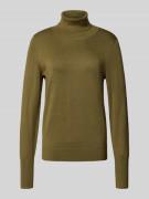 Jake*s Collection Regular Fit Rollkragenpullover in Strick-Optik in Ol...