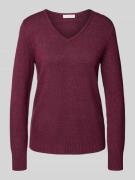 Christian Berg Woman Regular Fit Longsleeve aus Viskose-Mix in Strick-...