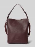 Marc O'Polo Henkeltasche aus genarbtem Rindsleder in Aubergine, Größe ...