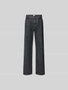 Filippa K Straight Fit Jeans mit Eingrifftaschen in Dunkelgrau, Größe ...