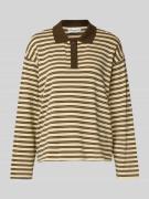 LOLLYS LAUNDRY Regular Fit Poloshirt mit kurzer Knopfleiste Modell 'Mo...