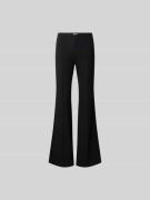 Filippa K Flared Stoffhose mit elastischem Bund in Black, Größe L