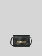 Victoria Beckham Shoulder Bag mit Logo-Print in Black, Größe 1